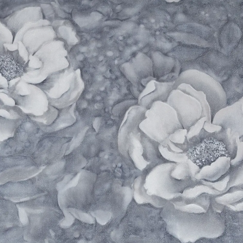 Флизелиновые обои Palitra Life Valencia в насыщенном графитовом оттенке 89373845 STLM-1402262 - Вид №1