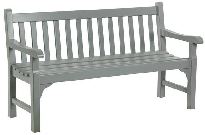 Ethimo Деревянная садовая скамейка с подлокотниками Notting hill Nhdm0500 - Вид №1