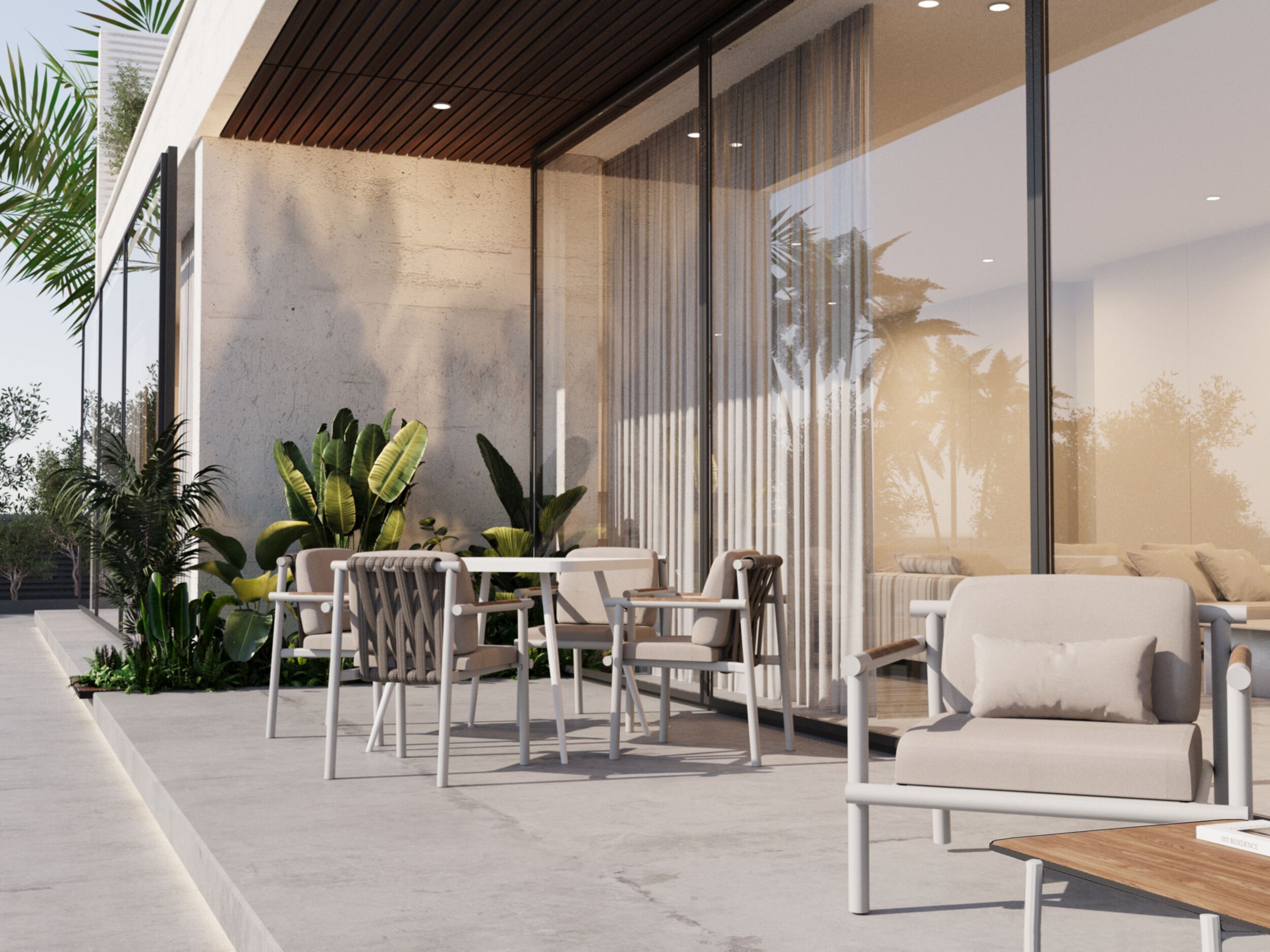 Алюминиевый стул с порошковым покрытием с подлокотниками 10Deka Aurora ARCH-00038091 - Вид №3