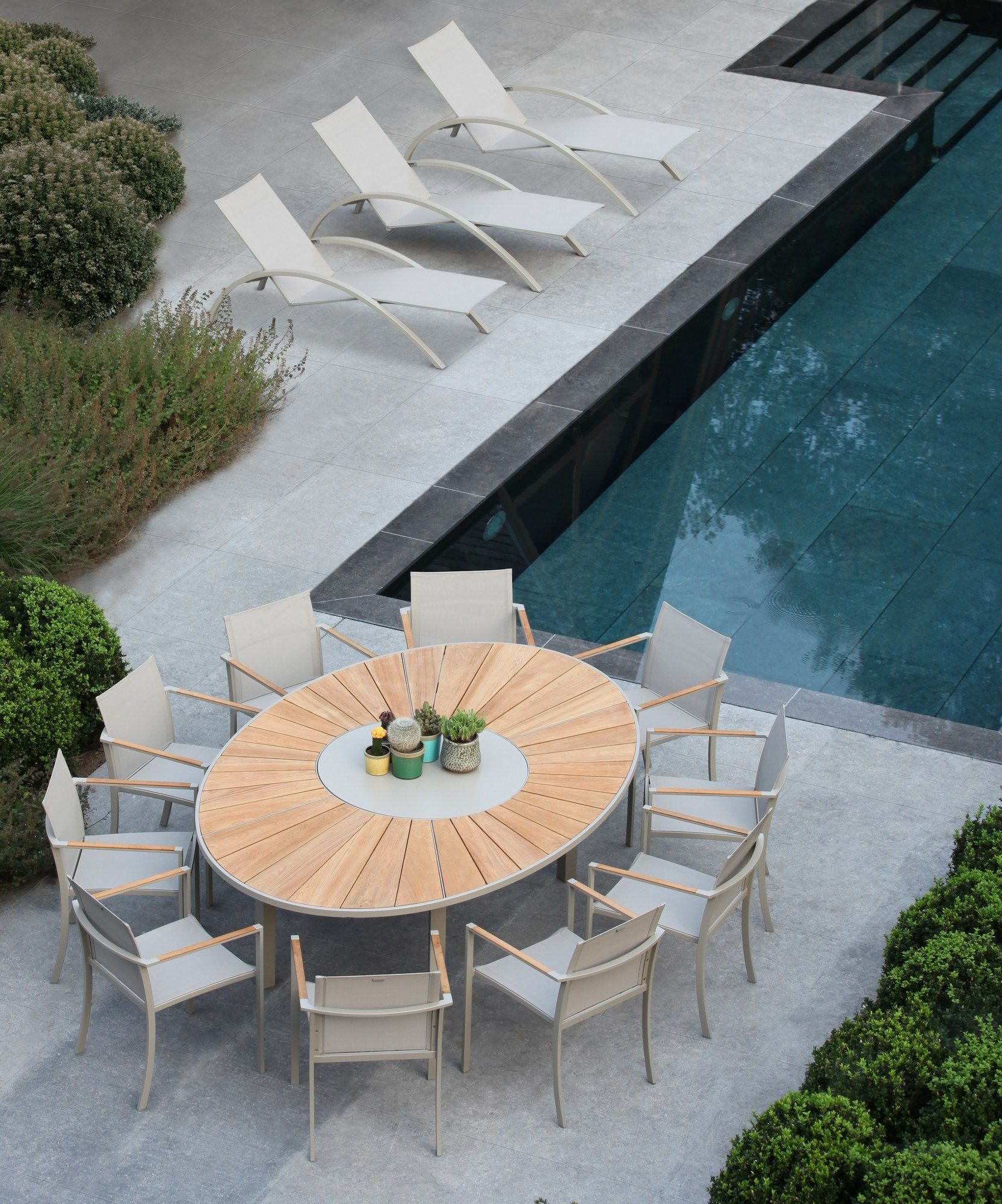 Садовый стул Batyline® с подлокотниками Royal Botania O-Zon ARCH-00062608 - Вид №5