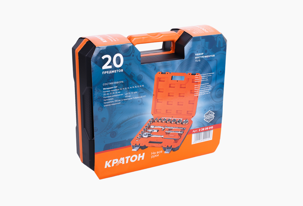Набор инструментов Кратон TS-15 9127835 STDN-0128289 - Вид №4