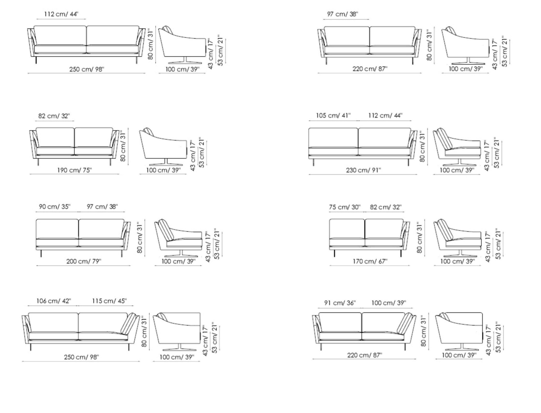 Ткань диван BONALDO SKID ARCH-00074772 - Вид №7