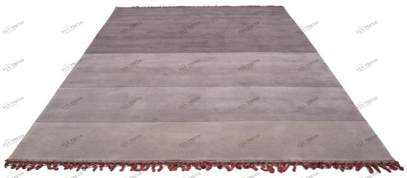 Bodema Прямоугольный полосатый коврик ручной работы sun-id-1416390