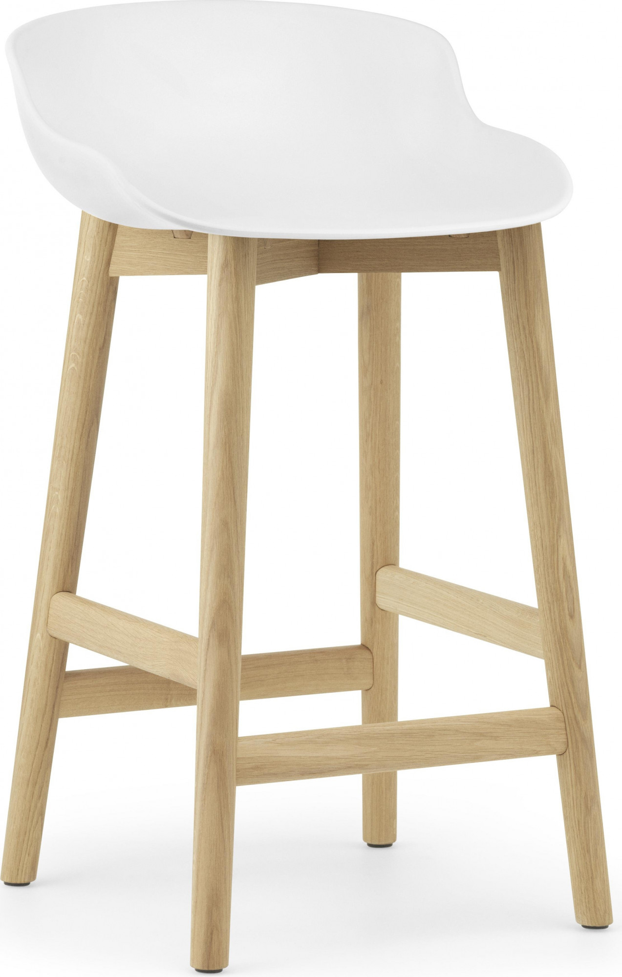 604386 Барный стул 65 см Дуб белый Normann Copenhagen Hyg 