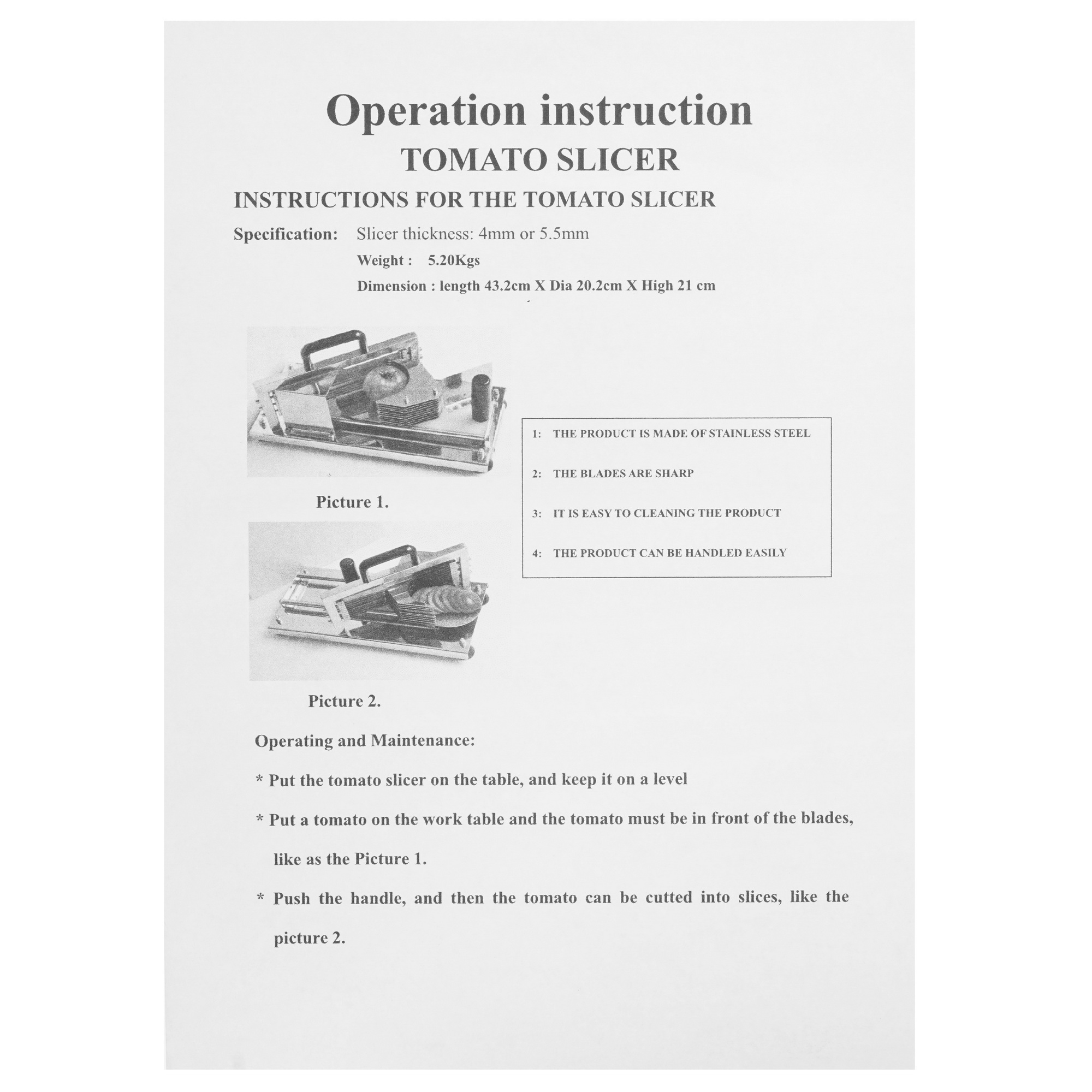 9076797 Ломтерезка Viatto HT-4 серебристый STDN-0018592 - Вид №4
