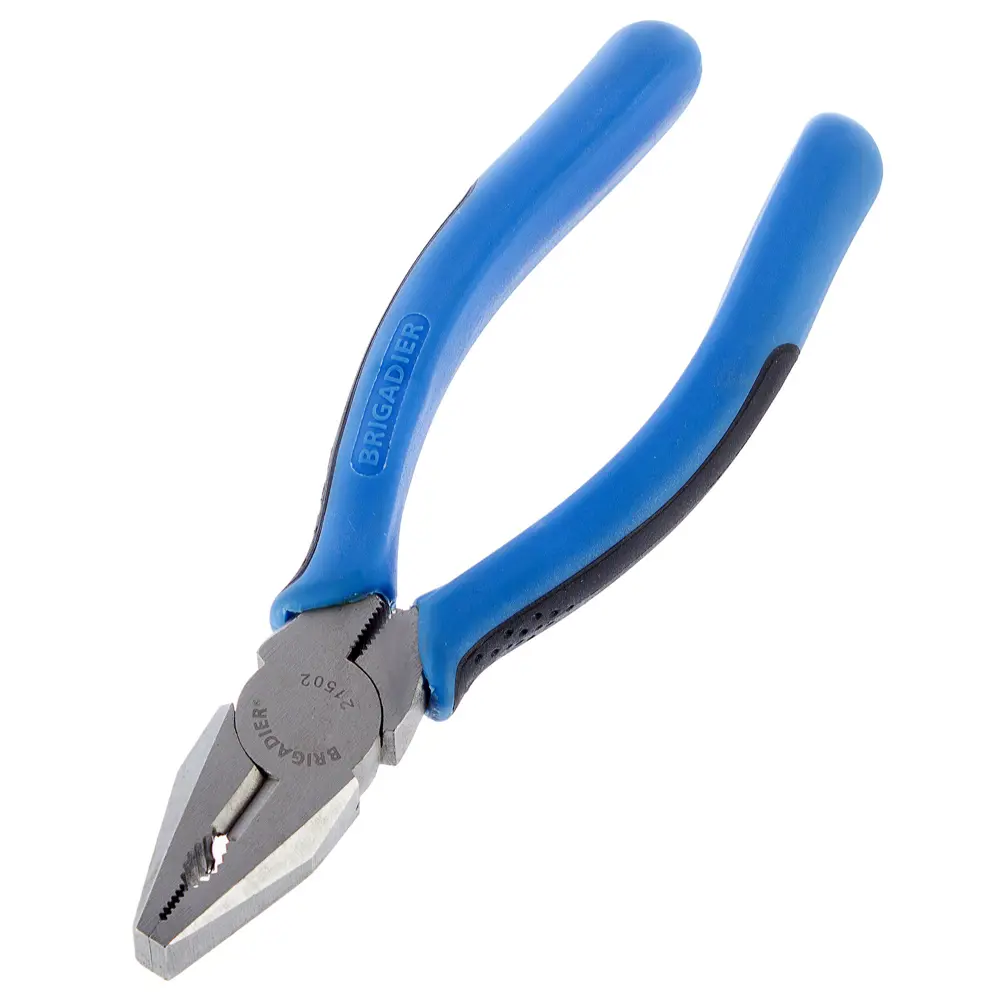 Пассатижи Brigadier комбинированные с покрытием Fe-Ni 150 мм STLM-2030381