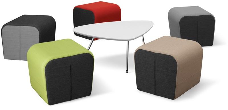 LD Seating Прямоугольный пуф из ткани Openport T - Вид №1