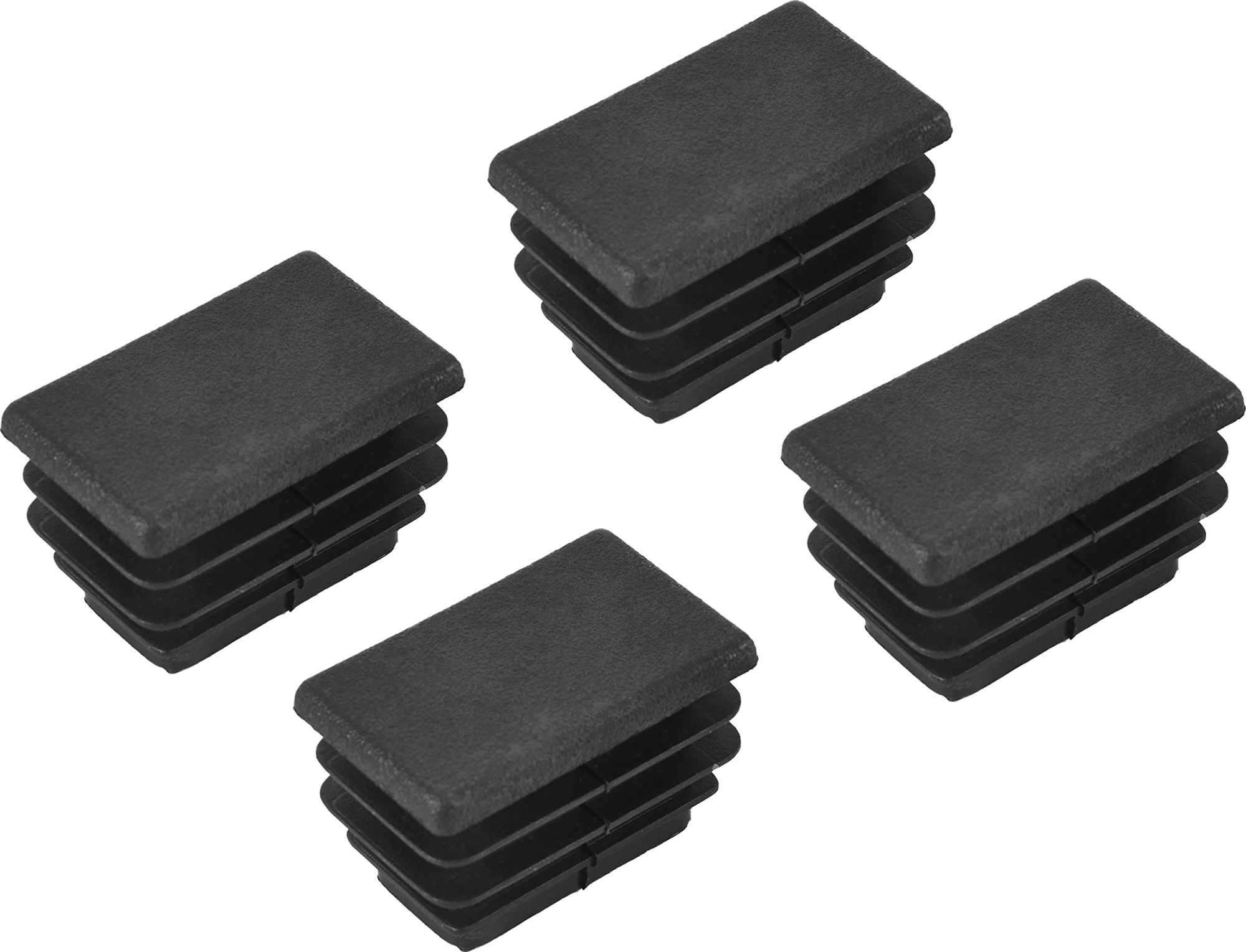 86491876 Заглушка универсальная 25x40 мм полипропилен черный, 4 шт. STLM-0069392 Santreyd  - Вид №2