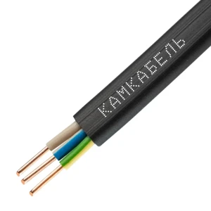Кабель Камкабель ВВГпнг(A) 3x1.5 мм 20 м ГОСТ цвет черный 81933592 STLM-2128069