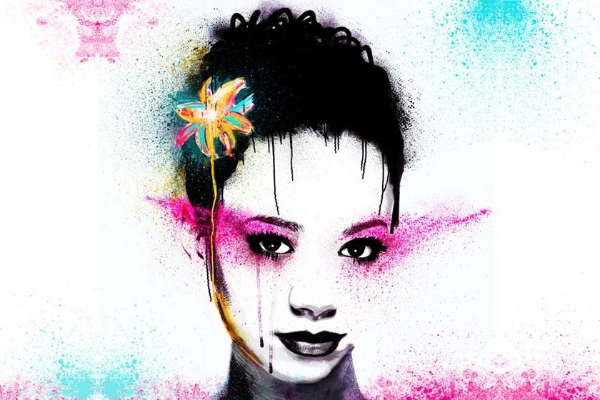 MOMENTI Авторский художественный принт Crazy home paintings Cff-005 - Вид №1