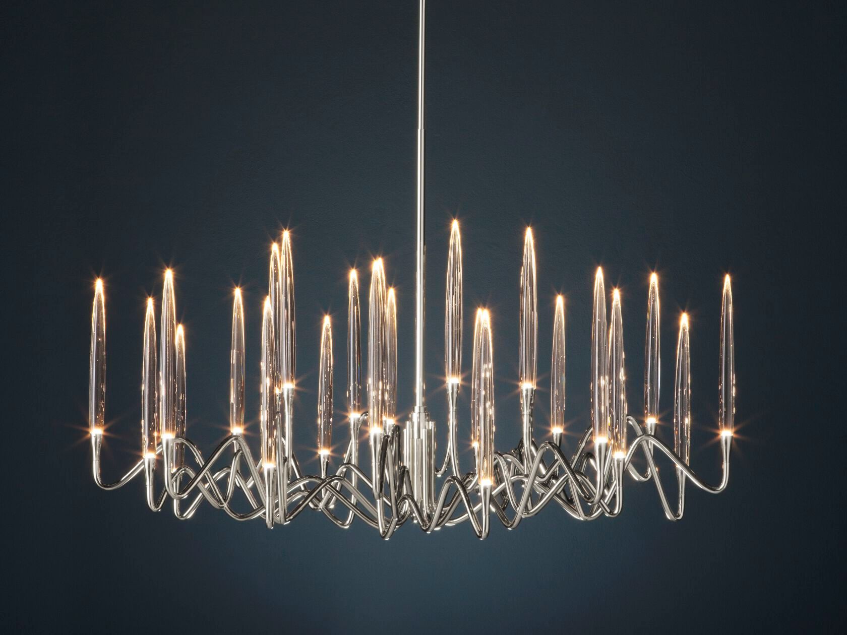 Латунная светодиодная люстра Il Pezzo Mancante кусок 3 ARCH-00036249 - Вид №6