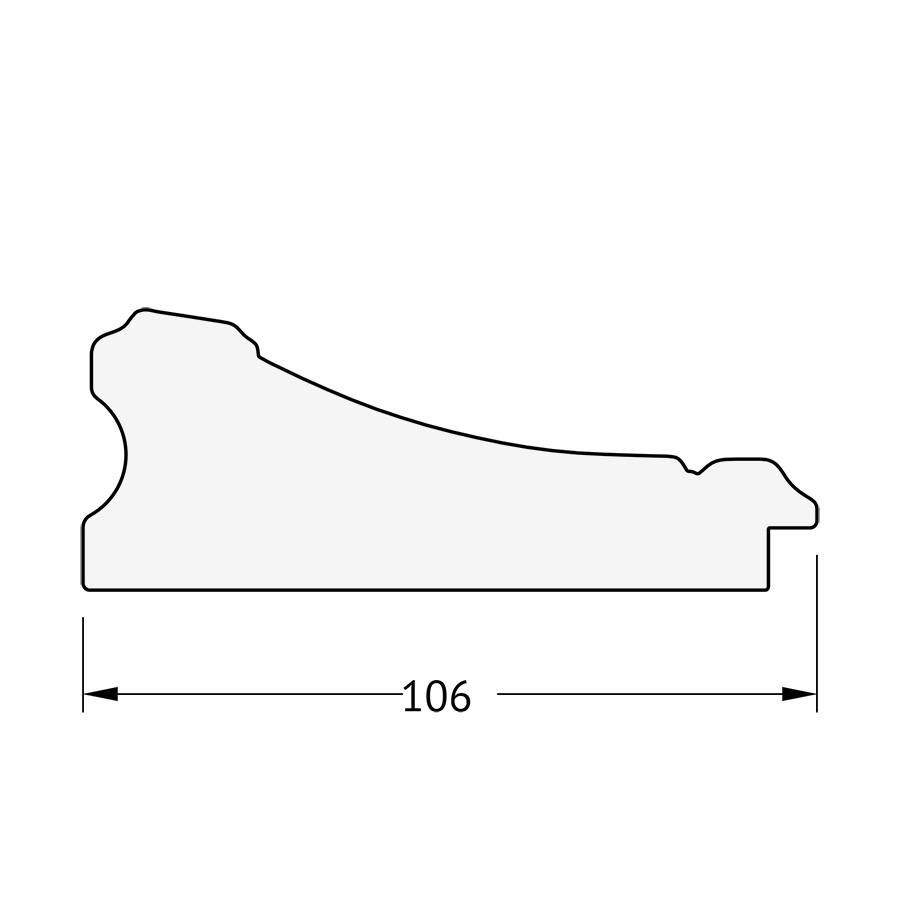 BY 4037 Зеркало с гравировкой в багетной раме - барокко серебро 106 mm EVOFORM Exclusive-G - Вид №4