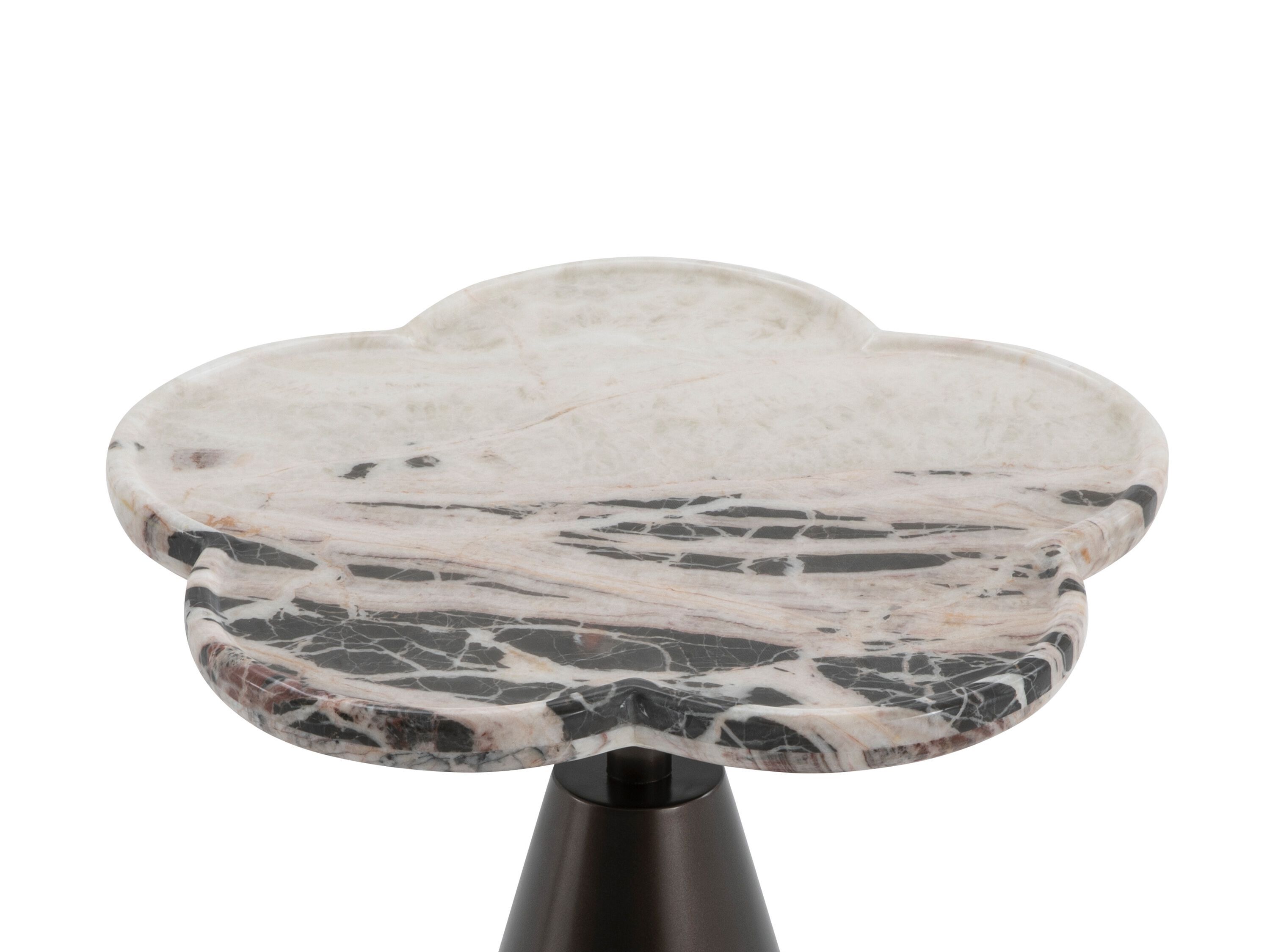 Журнальный столик из мрамора и нержавеющей стали с центральным основанием CAMPO DE' FIORI ASCT693 ARCH-00031182 - Вид №2
