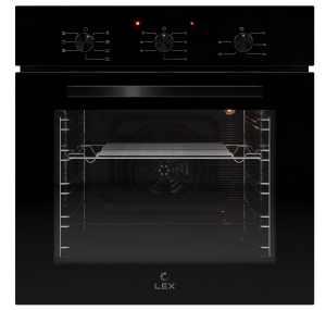 9102971 Электрический духовой шкаф LEX EDM 073 BBL черный