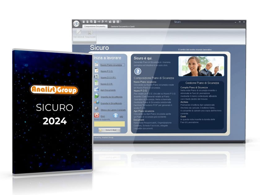 Программное обеспечение для обеспечения безопасности на строительной площадке Analist Group SICURO ARCH-00142530
