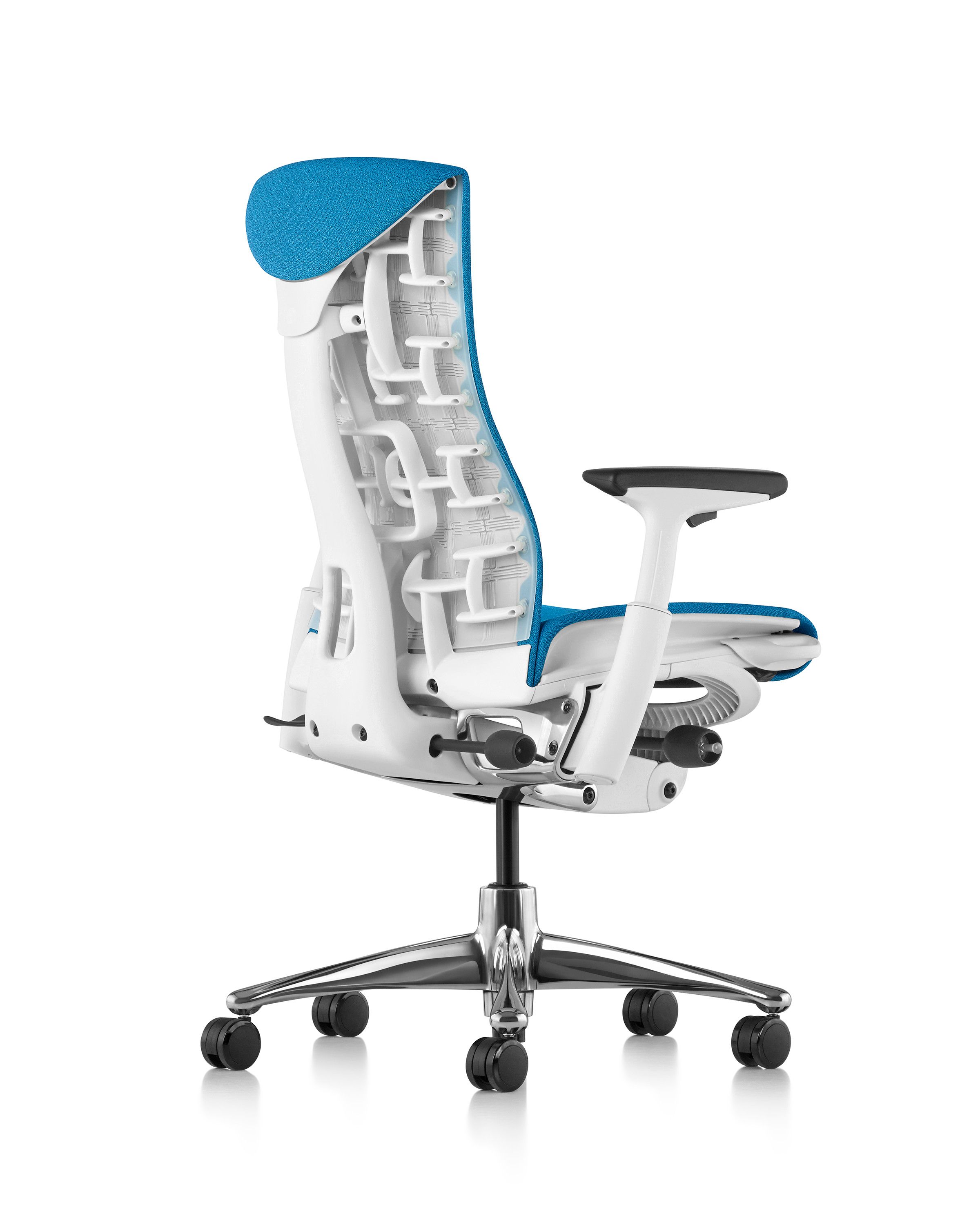 Эргономичный поворотный офисный стул с колесами Herman Miller EMBODY ARCH-00071256 - Вид №27