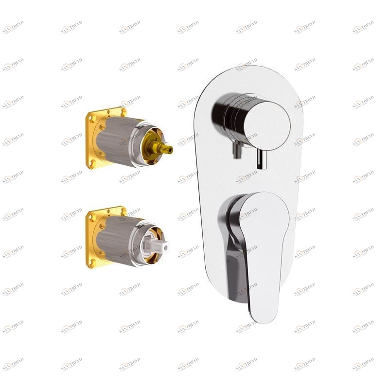 OM612D7KB Смеситель для душа DANIEL RUBINETTERIE 