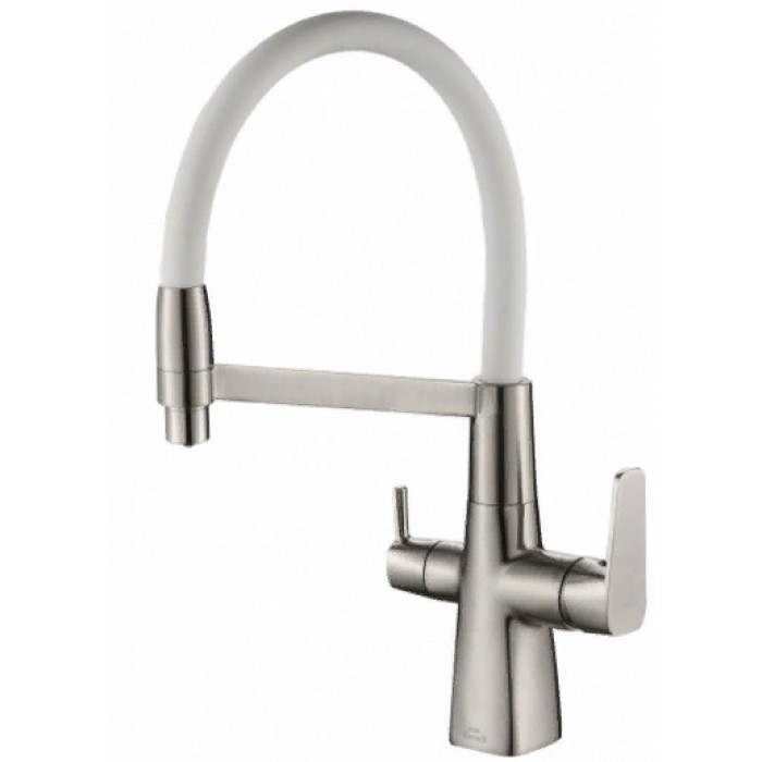Steel Hammer SH 818-8 SATIN Смеситель для кухни Zorg 431x291  - Вид №1