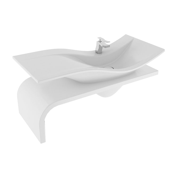 Mr01  MR01 Умывальник Marine 110x50см Eca  - Вид №1