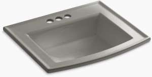 K-2356-4-K4 Накладная раковина на столешницу  прямоугольная Kohler