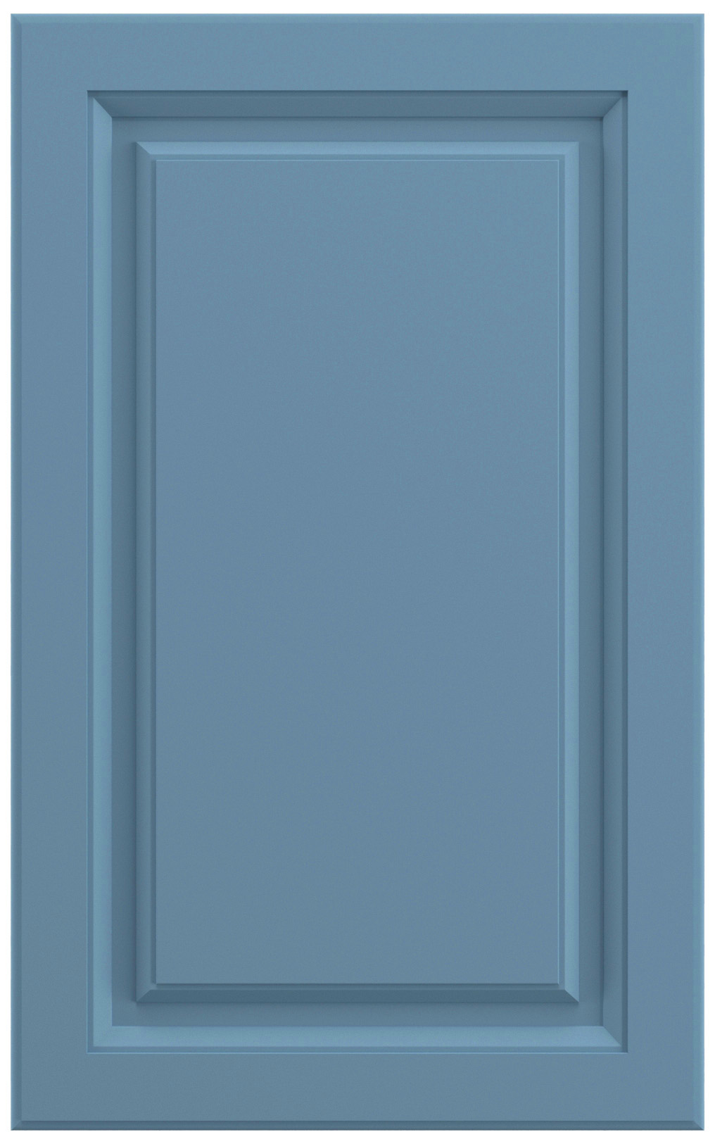 Фасады для кухни Классика Фрезеровка «Прямоугольник 90+» 702 Голубой SIDAK SIST707-13585