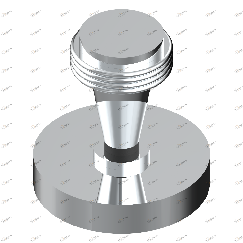 A9B-334 Донный клапан для раковины с внешним штоком управления Thg-paris Jaipur с матовым хрусталём Хром A9B-334 CAT.A