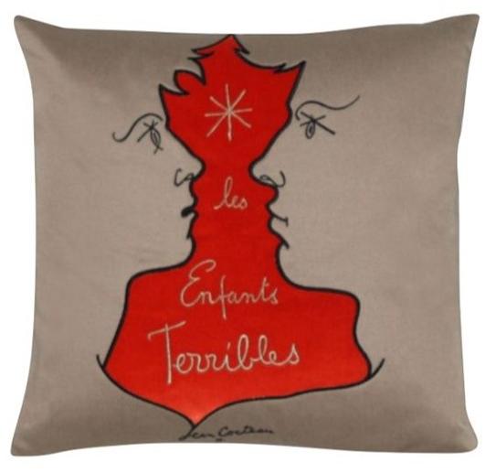 Roche Bobois Квадратная подушка со съемным чехлом из ткани Jean cocteau sun-id-1349468 - Вид №1