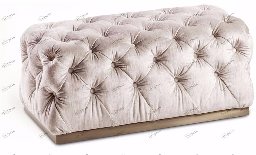 Cantori Прямоугольный пуф capitonné из бархата George sun-id-1350755