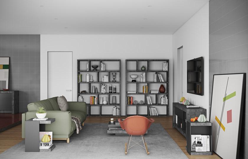 TemaHome Открытая полка из ореха Berlin sun-id-1483054 - Вид №7