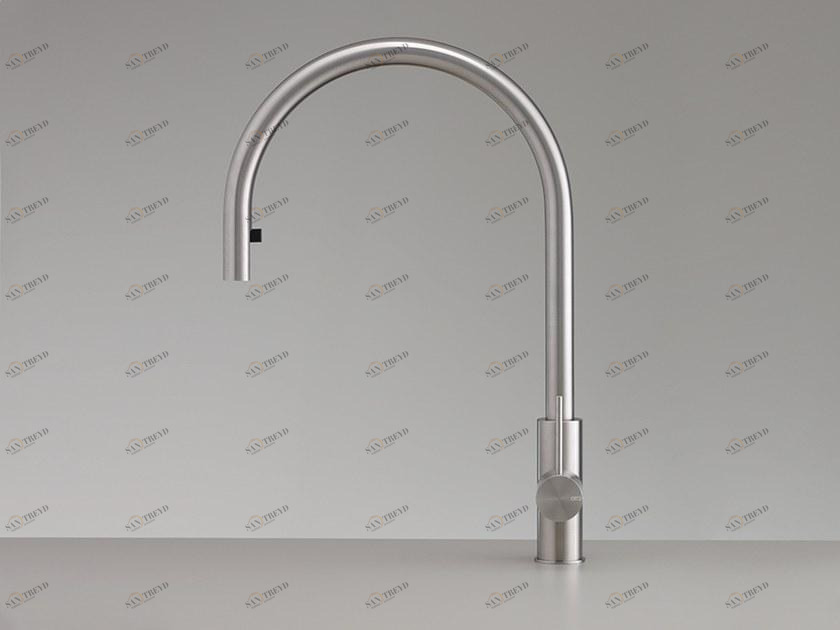 Ceadesign Кухонный смеситель на одно отверстие из нержавеющей стали с вытяжным душем Milo360 Mil 201