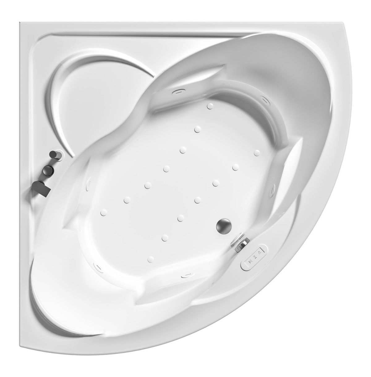 2-местная угловая ванна Albatros ARCH-00037128 - Вид №4