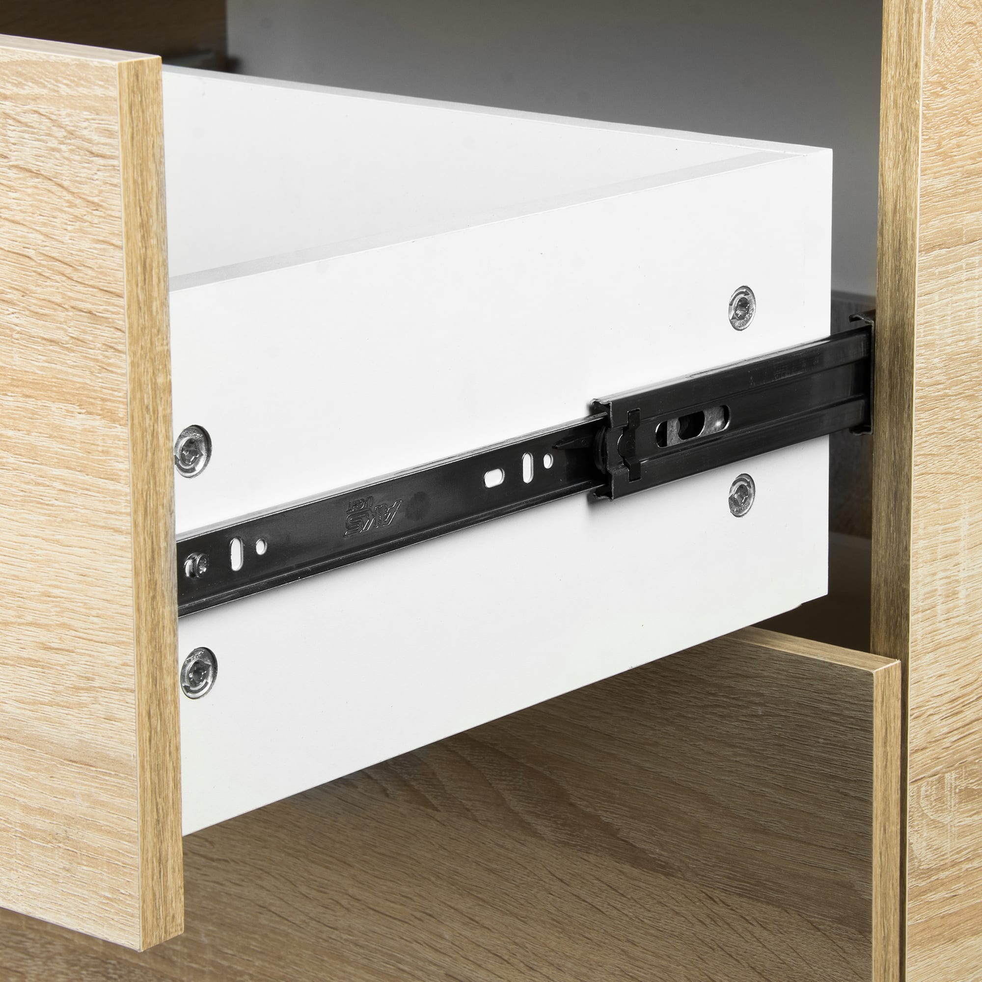 82034311 Комод 3 ящика, 68.5x80x39.4 см, цвет дуб сонома Santreyd  - Вид №3