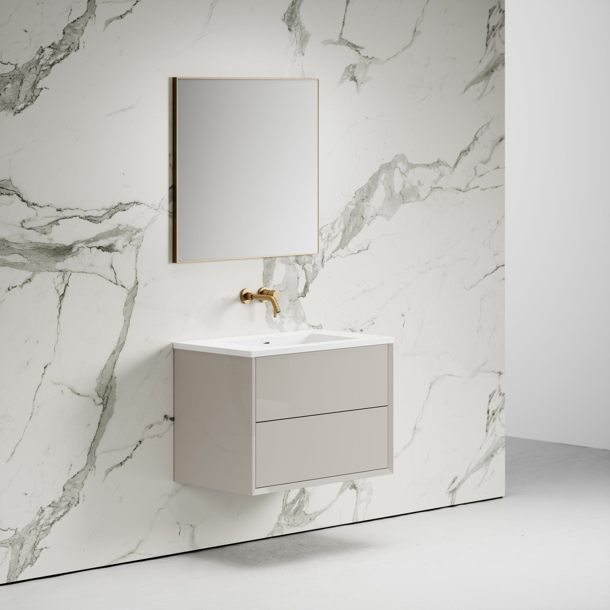 Умывальник из смолы с ящиками со встроенной раковиной LUSSO Volini ARCH-00023160 - Вид №34