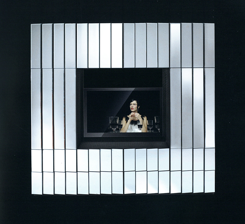 Рама под TV  COLOMBOSTILE 4628 MB-B Contemporaneo