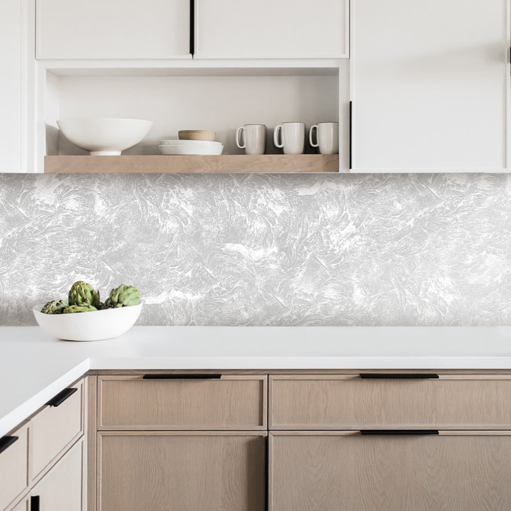 Кухонный фартук АБС Stella Light Лацио Бетон 600*3000*0,75мм STSR-986 - Вид №1