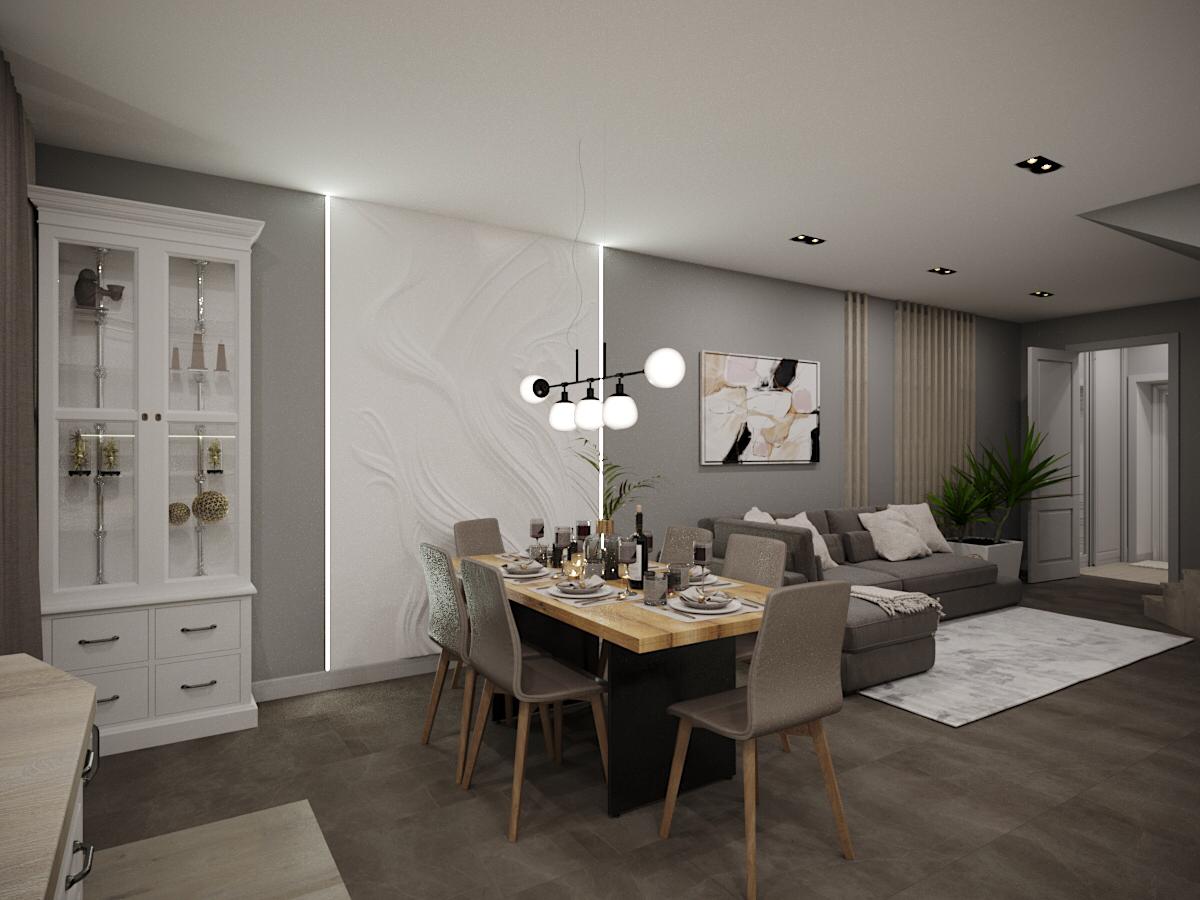 Трехмерная декоративная гипсовая панель WallDeco KALA ARCH-00090294 - Вид №2