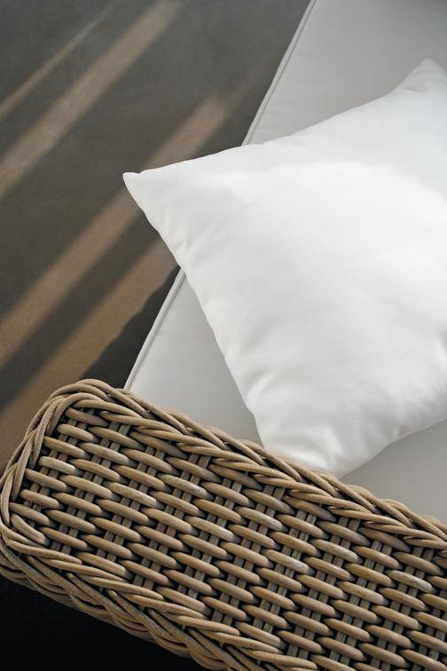 MNST160 1 мест. кресло шнур 8мм старый серый Manutti San Diego - Вид №2