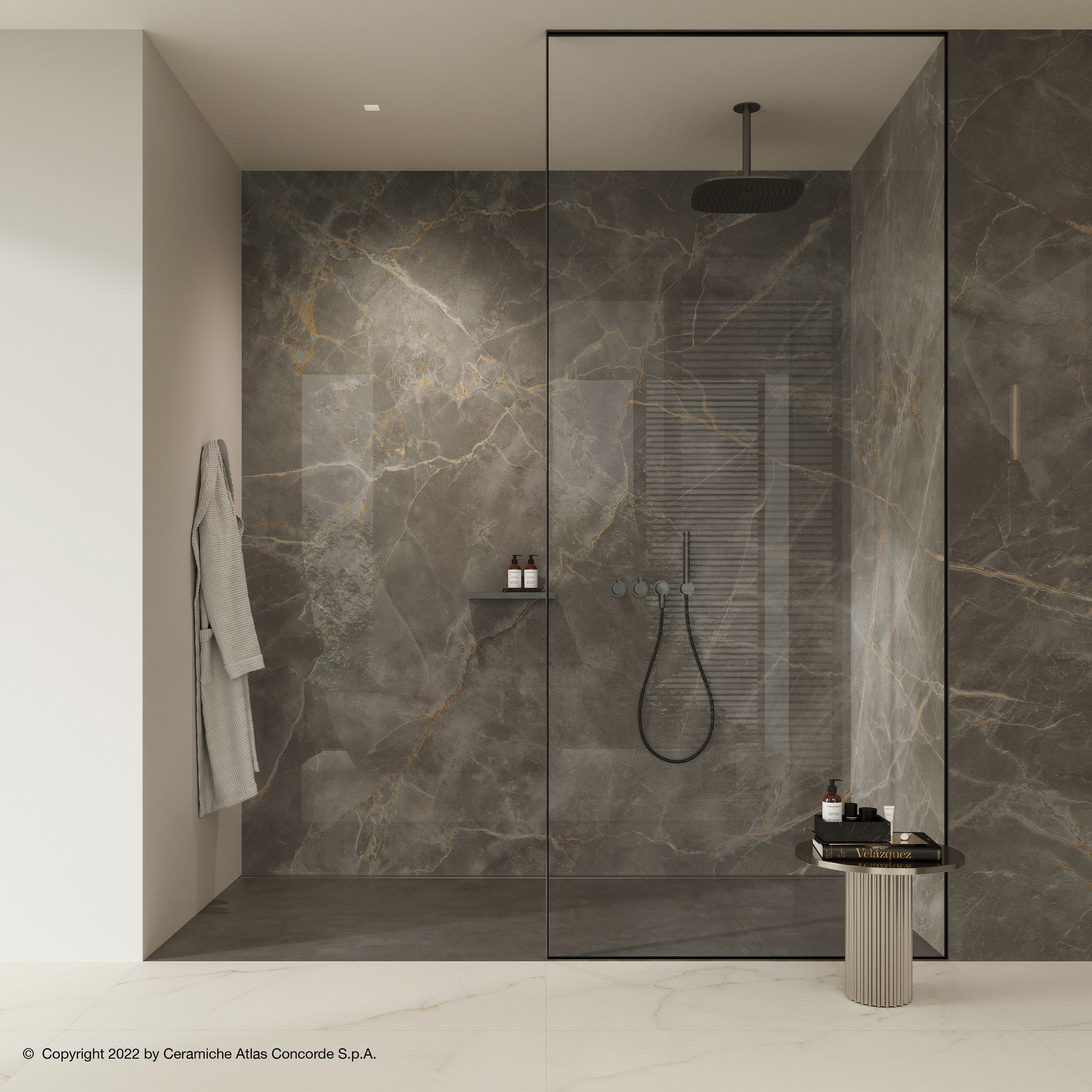 Пол / керамогранит с мраморным эффектом Atlas Concorde Marvel X ARCH-00046057 - Вид №3