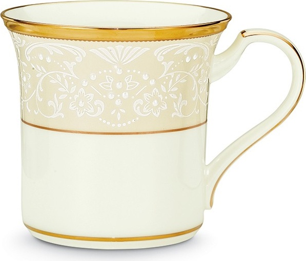 10573770 Noritake Кружка Noritake "Белый дворец" 280мл Фарфор костяной 