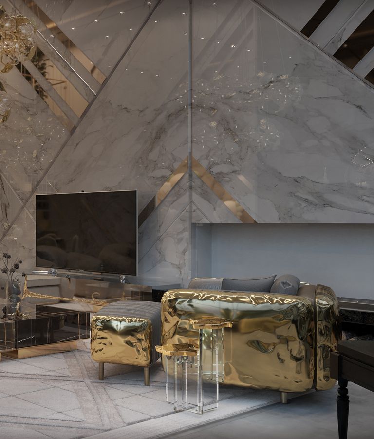 0-064 Приставной столик Monet gold  Boca Do Lobo  - Вид №27