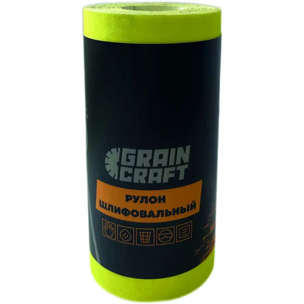 Рулон шлифовальный на бумажной основе Grain Craft Р180 5 м x 115 мм 89403585 STLM-2065768  - Вид №2