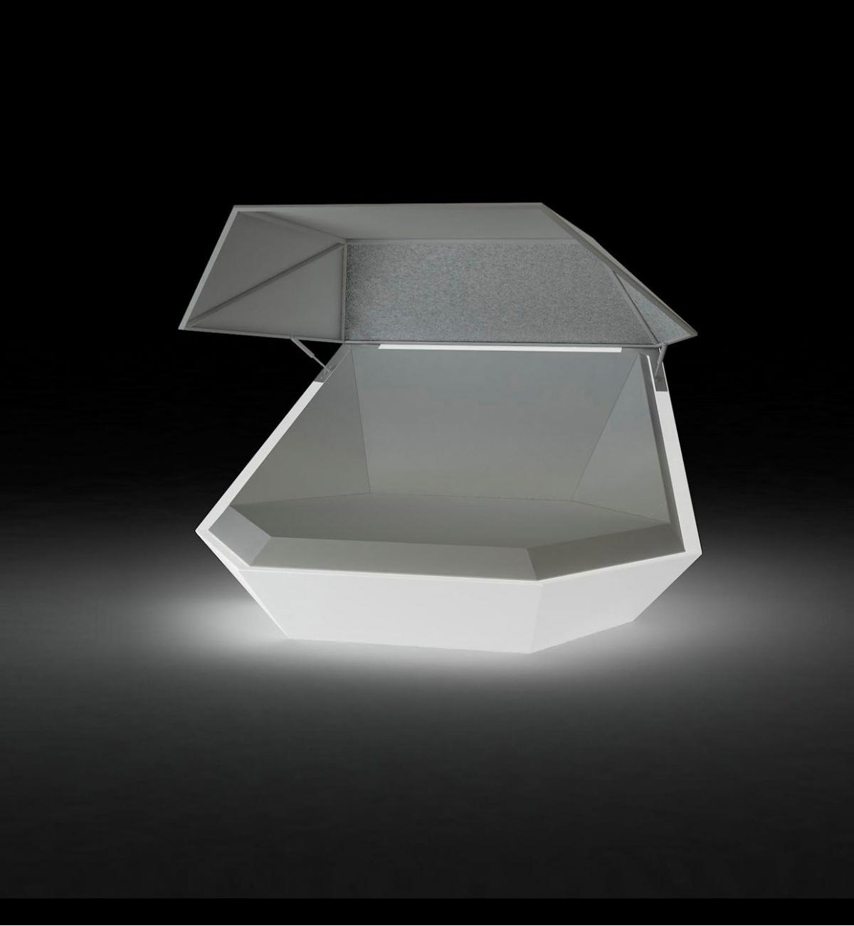 088547 Кровать Lounge с навесом LED Vondom Faz - Вид №6