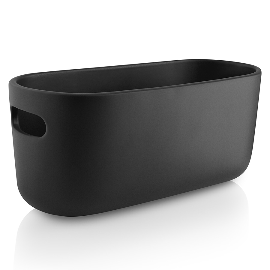 568169 Кашпо для растений с функцией самополива черное Eva Solo  - Вид №4