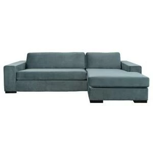 Диван Fiep правосторонний, голубой