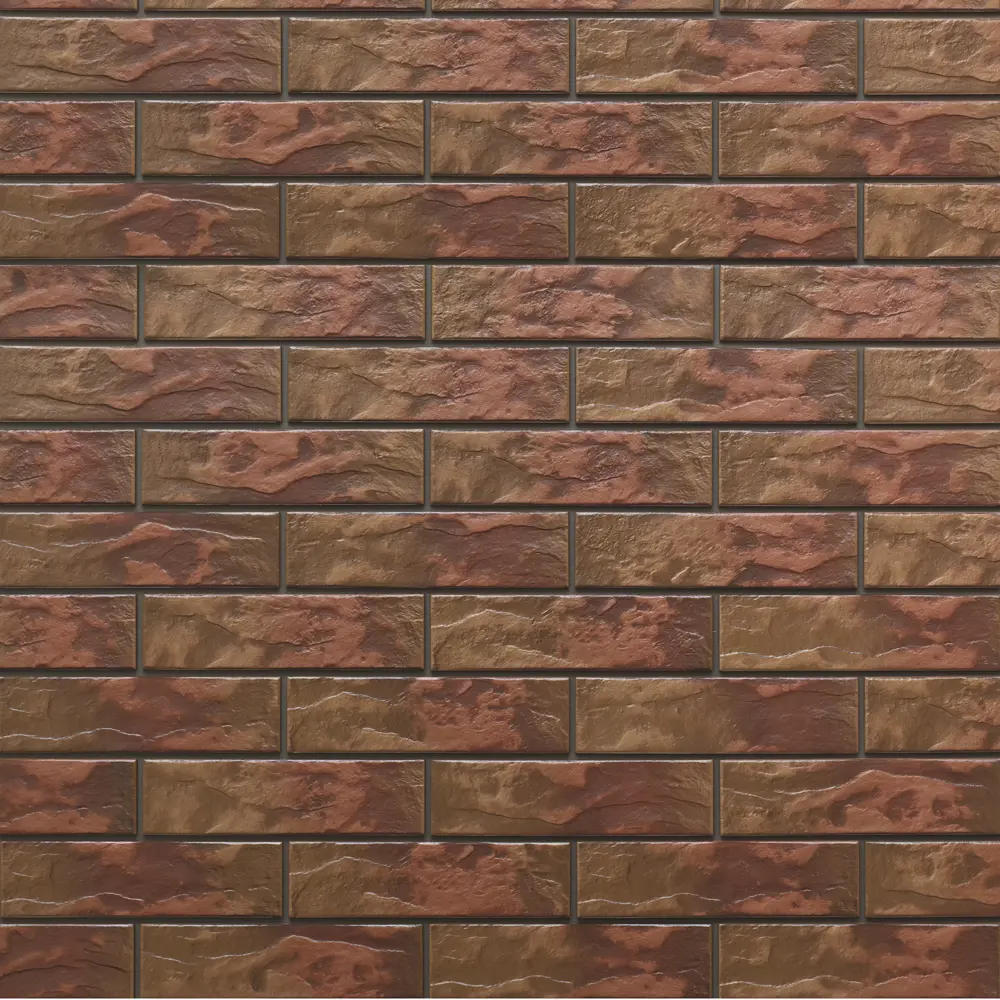 Плитка клинкерная Cerrad Rustico темно-коричневый 0.5 м² STLM-2142671