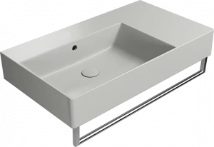 9456117 Подвесная раковина настенная овальная GSI ceramica  бежевая