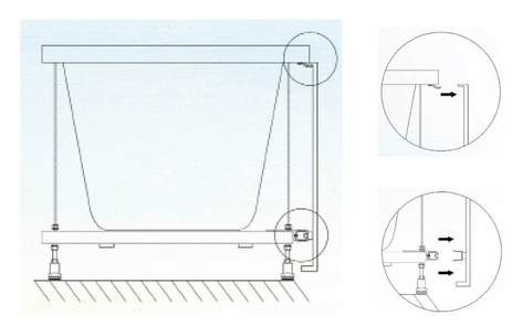 A1903 CGSP Ванна гидромассажная SSWW  - Вид №2