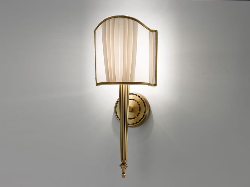 Ткань и металл светодиодный настенный светильник Cremasco Illuminazione световые работы ARCH-00076357