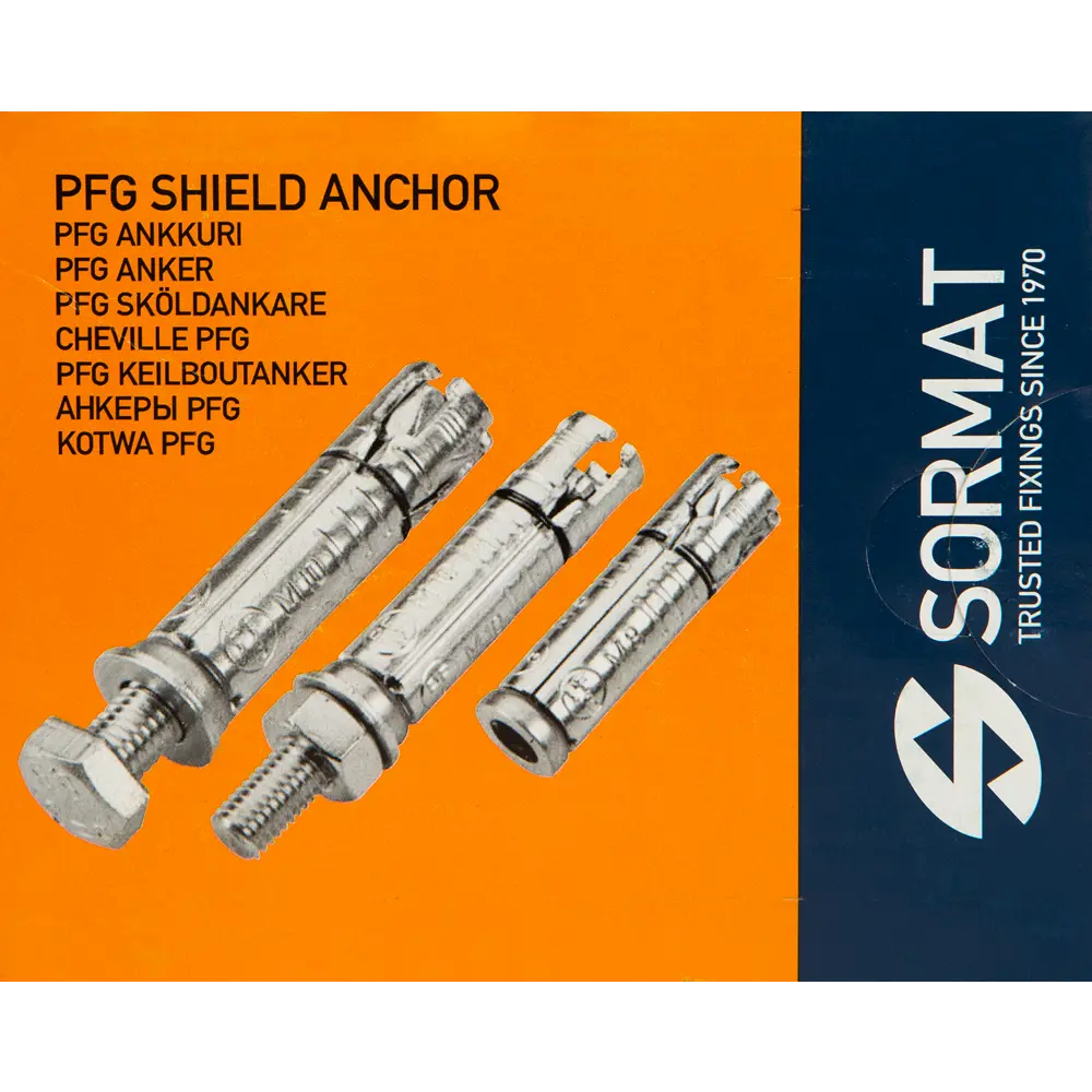 Анкер с петлёй EBF6, 25 шт SORMAT STLM-2139531 - Вид №4