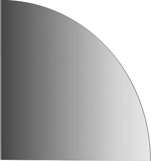 BY 1415 Зеркальная плитка со шлифованной кромкой EVOFORM Reflective